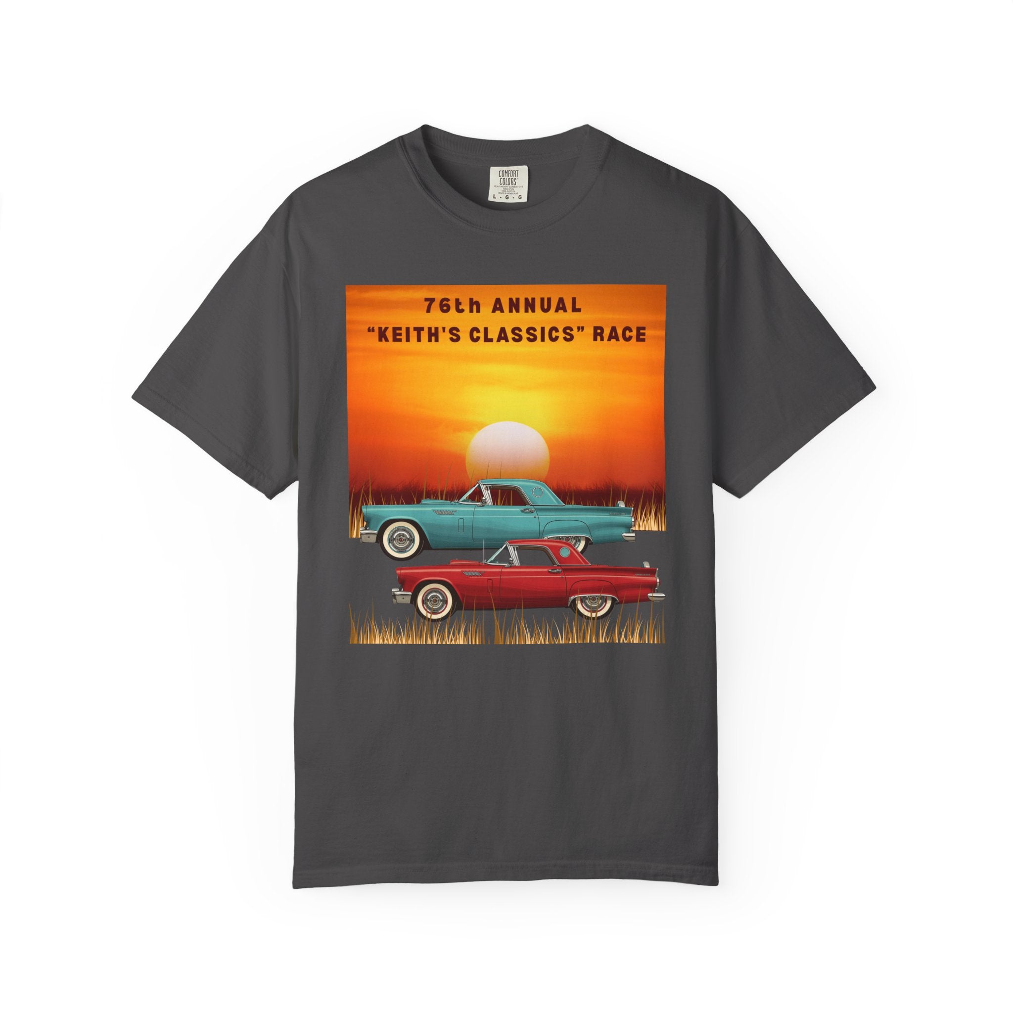 Special Edition Honoring  The 76th Annual "Keith's Classics" Race, Garment-Dyed T-shirt, All Occasion Gift