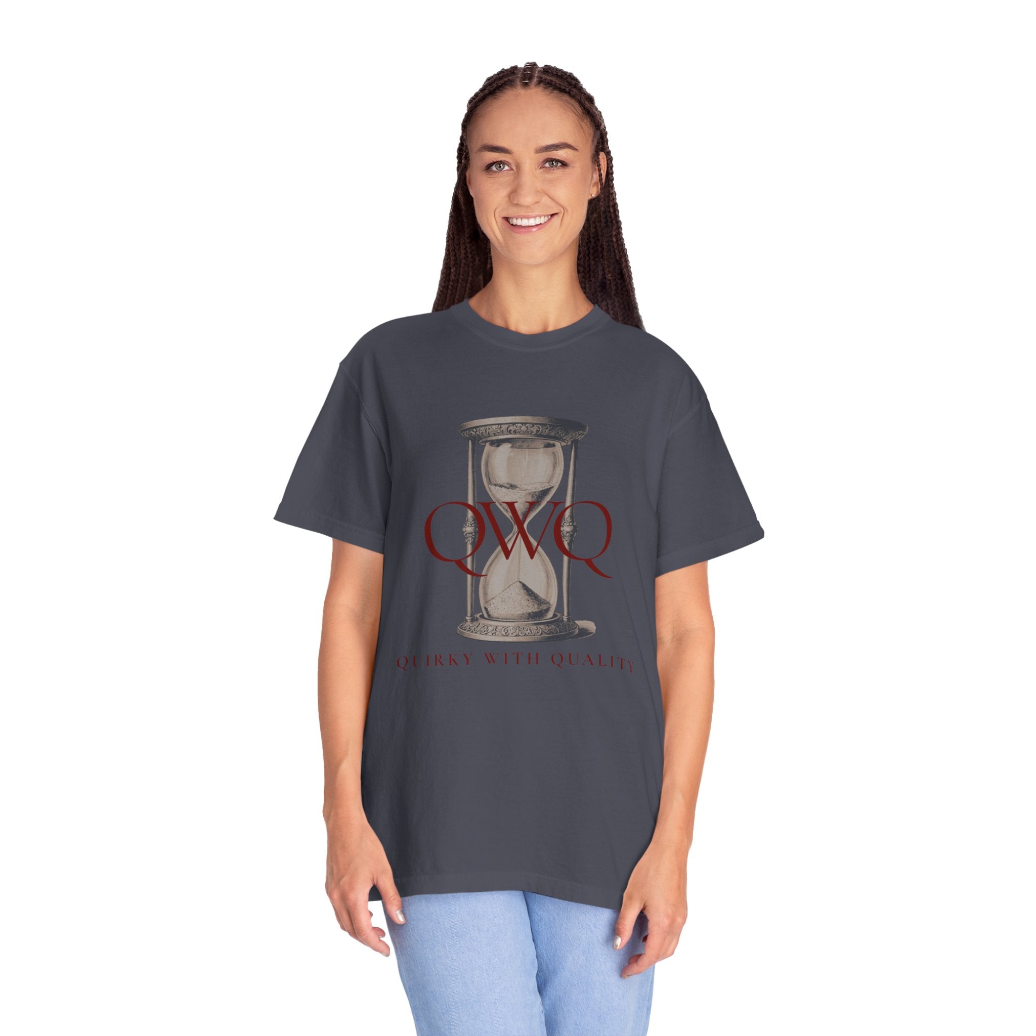 Quirky With Quality (QWQ) Hourglass Graphic T-Shirt