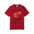 Unisex Comfort Colors Garment-Dyed T-shirt, "Take a Chance on Yourself" Any Occasion Gift,