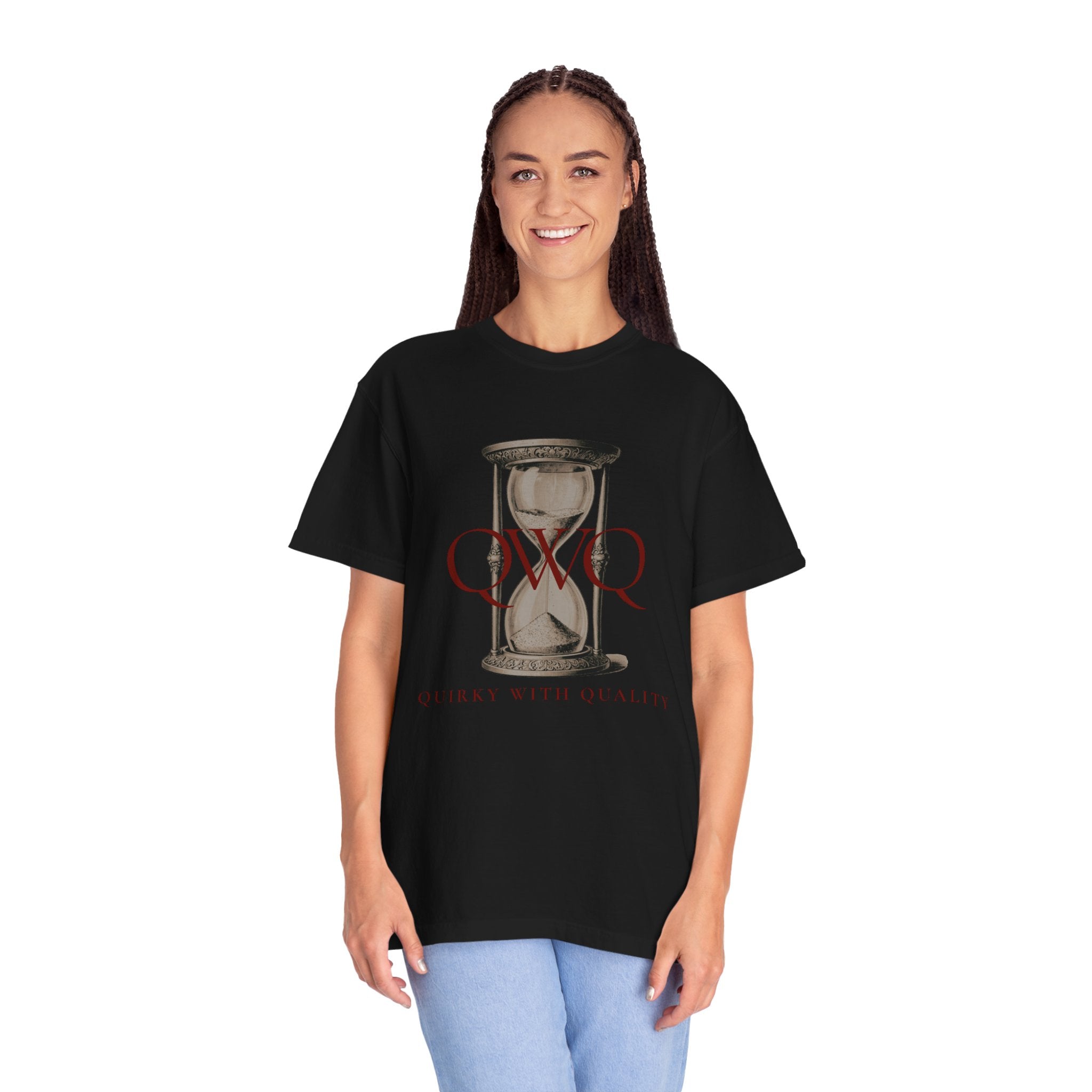 Quirky With Quality (QWQ) Hourglass Graphic T-Shirt