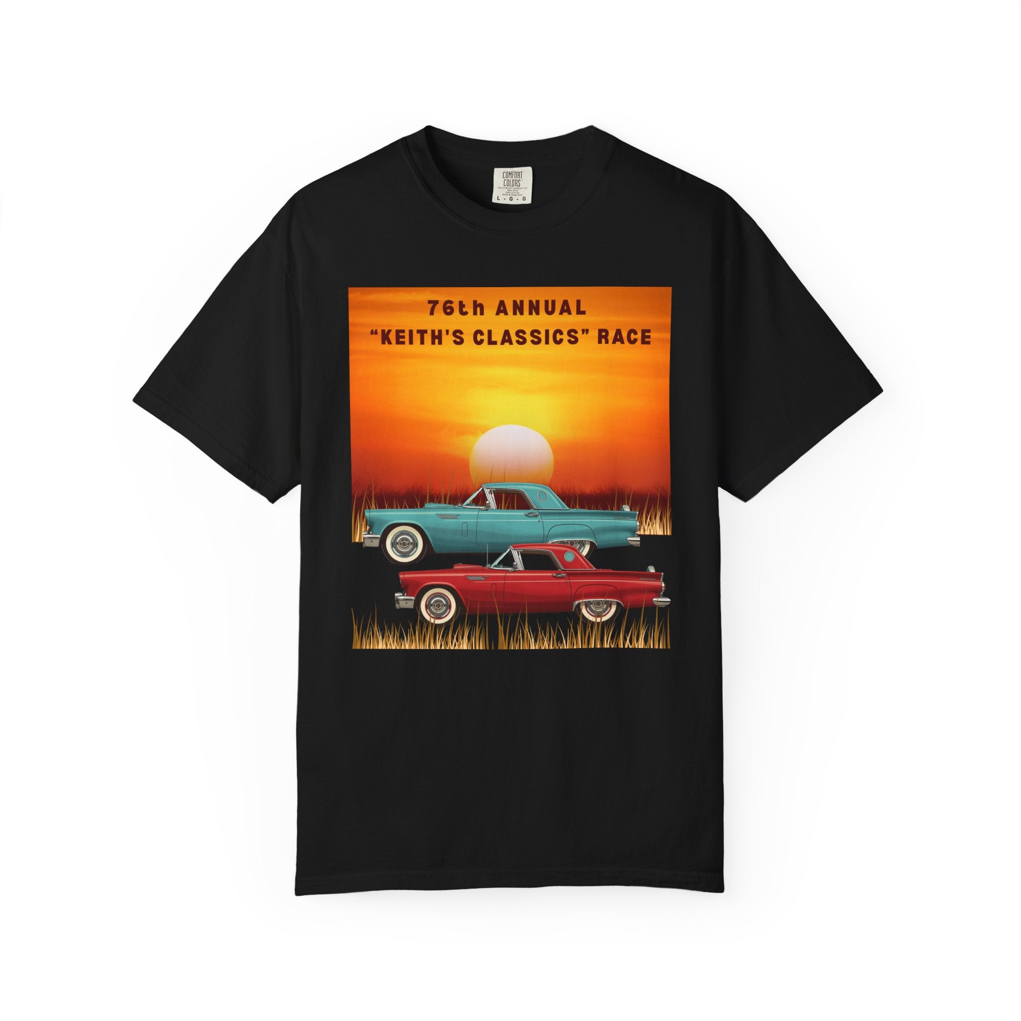 Special Edition Honoring  The 76th Annual "Keith's Classics" Race, Garment-Dyed T-shirt, All Occasion Gift