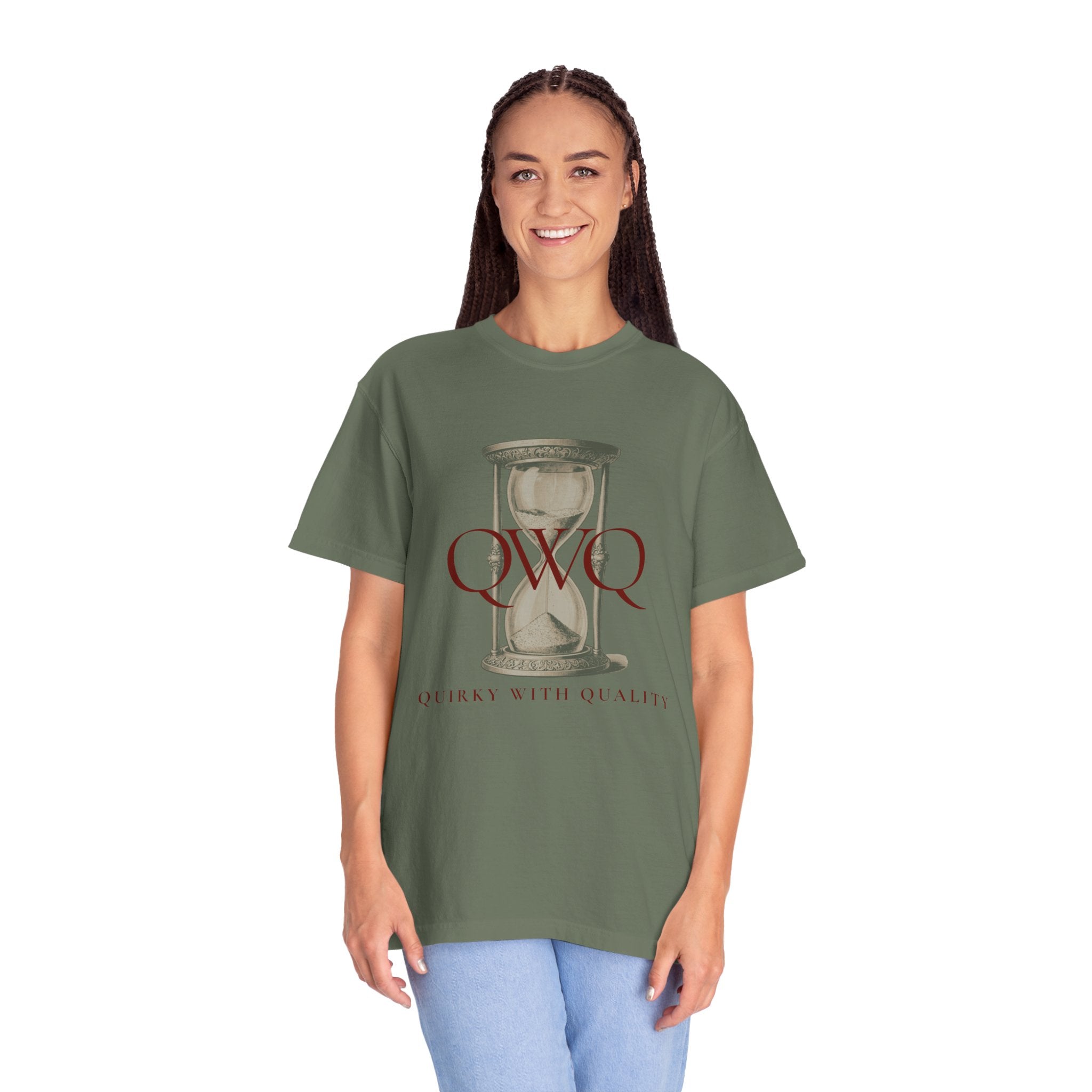 Quirky With Quality (QWQ) Hourglass Graphic T-Shirt