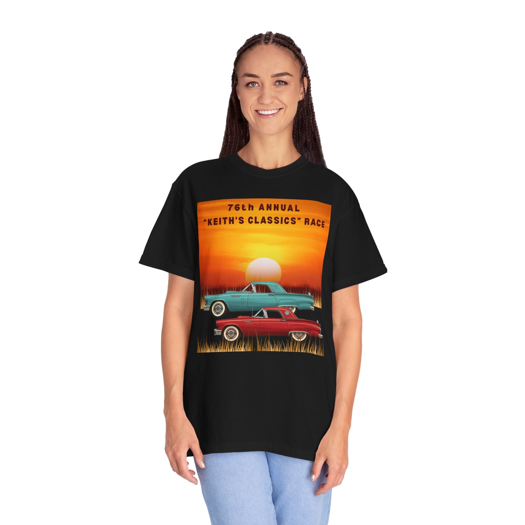 Special Edition Honoring  The 76th Annual "Keith's Classics" Race, Garment-Dyed T-shirt, All Occasion Gift