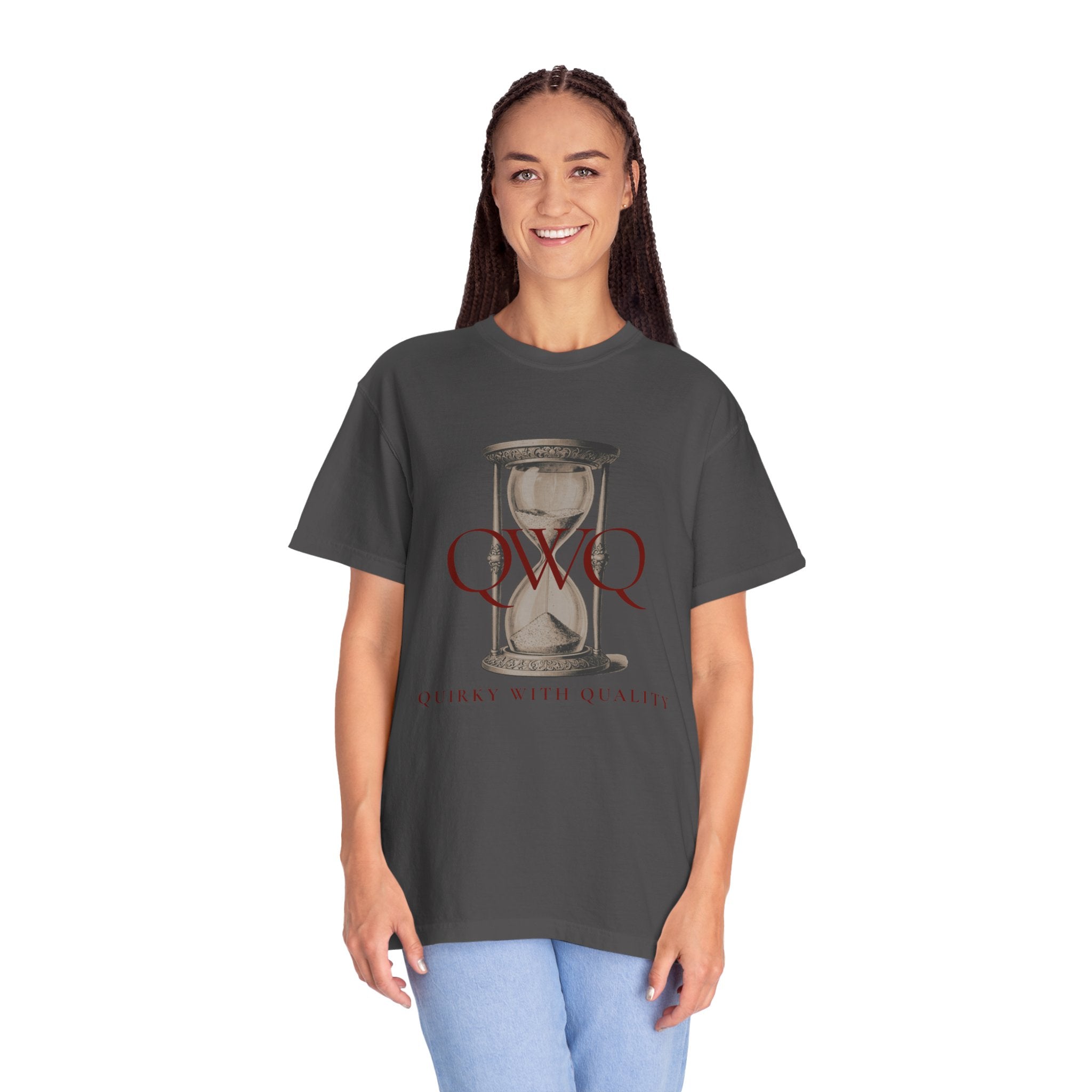 Quirky With Quality (QWQ) Hourglass Graphic T-Shirt