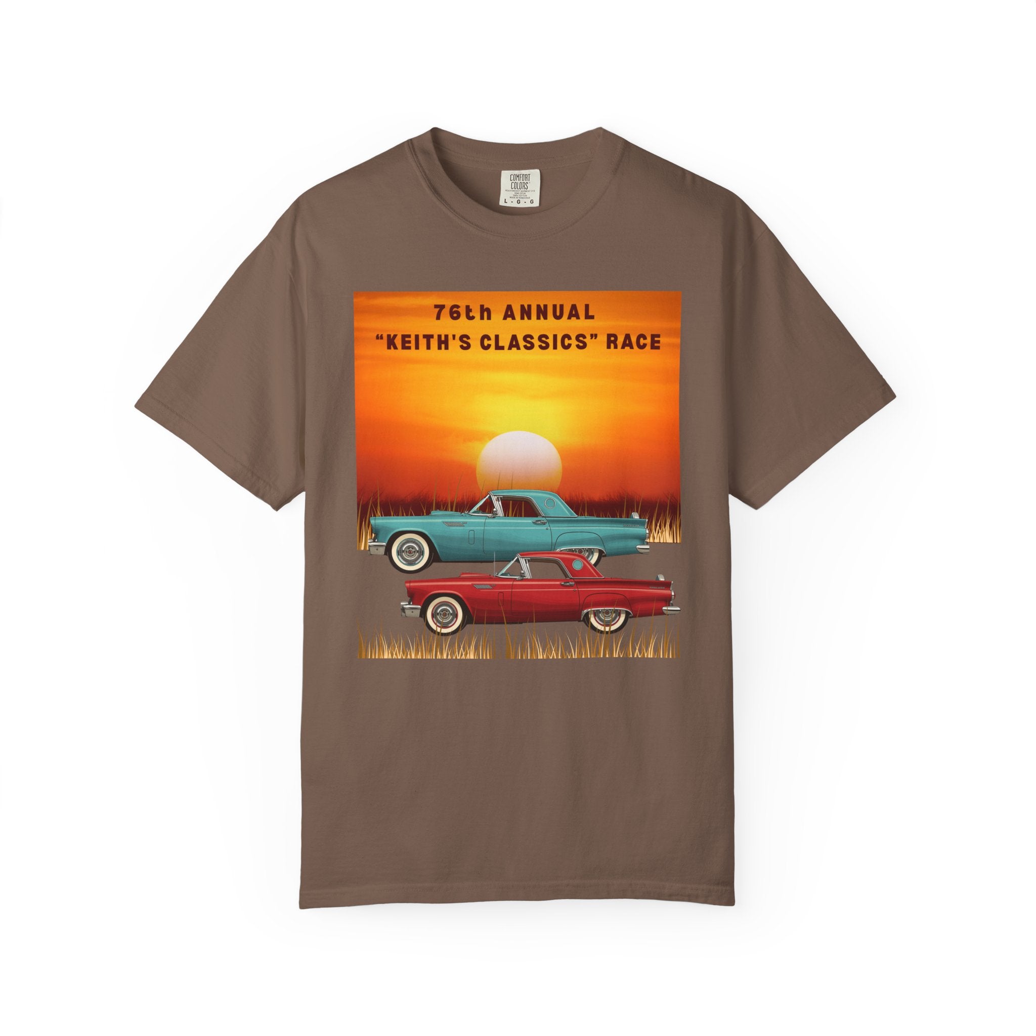 Special Edition Honoring  The 76th Annual "Keith's Classics" Race, Garment-Dyed T-shirt, All Occasion Gift